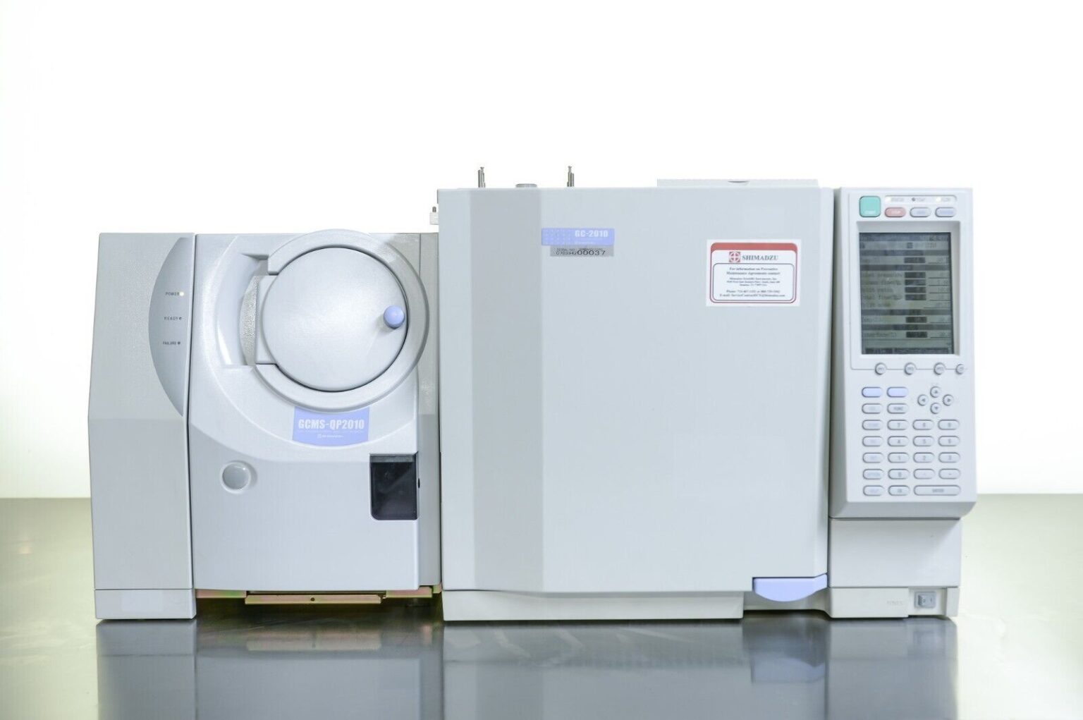 Shimadzu Gc Ams W Gcms Qp Gas Chromatograph Mass Spectrometer