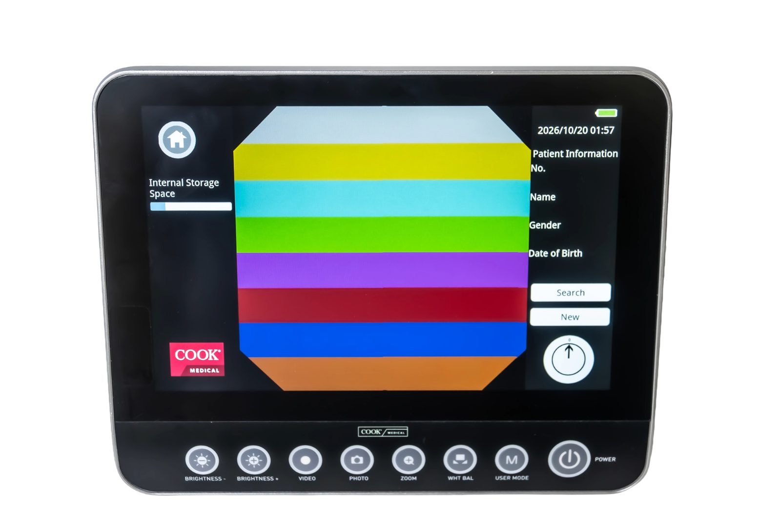 Cook Medical ASUS-IPD-V100 G60350 Endoscopic Video Image Processor 10.1" LCD