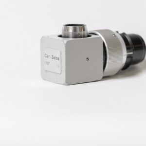 Carl Zeiss f107 Microscope Optical Adapter w/ Adjustable Iris Diaphragm