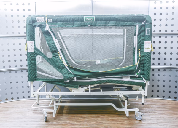 Posey Bed 8070 Enclosed Hospital Bed Invacare Nylon Canopy Enclosure Bed - Image 7