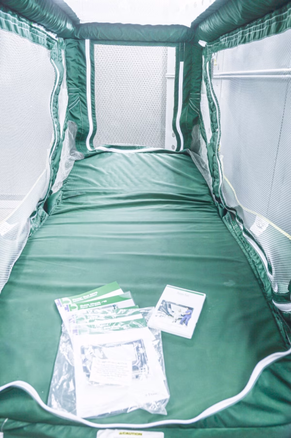Posey Bed 8070 Enclosed Hospital Bed Invacare Nylon Canopy Enclosure Bed - Image 10