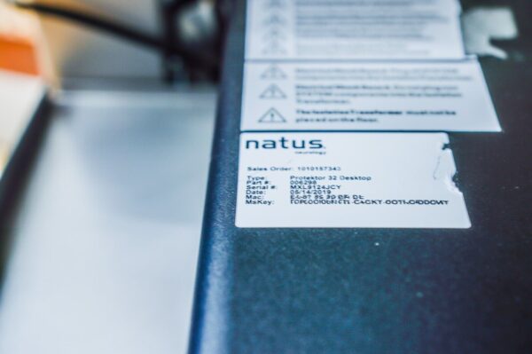 Natus Xltek Protektor32 IOM Parts - Desktop - Isolation 002978 - Ear 005562 - - Image 4