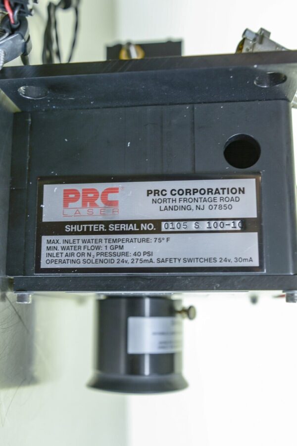 PRC Laser Shutter Assy c8950219-x w/ Lasermax 635-3 - Image 6