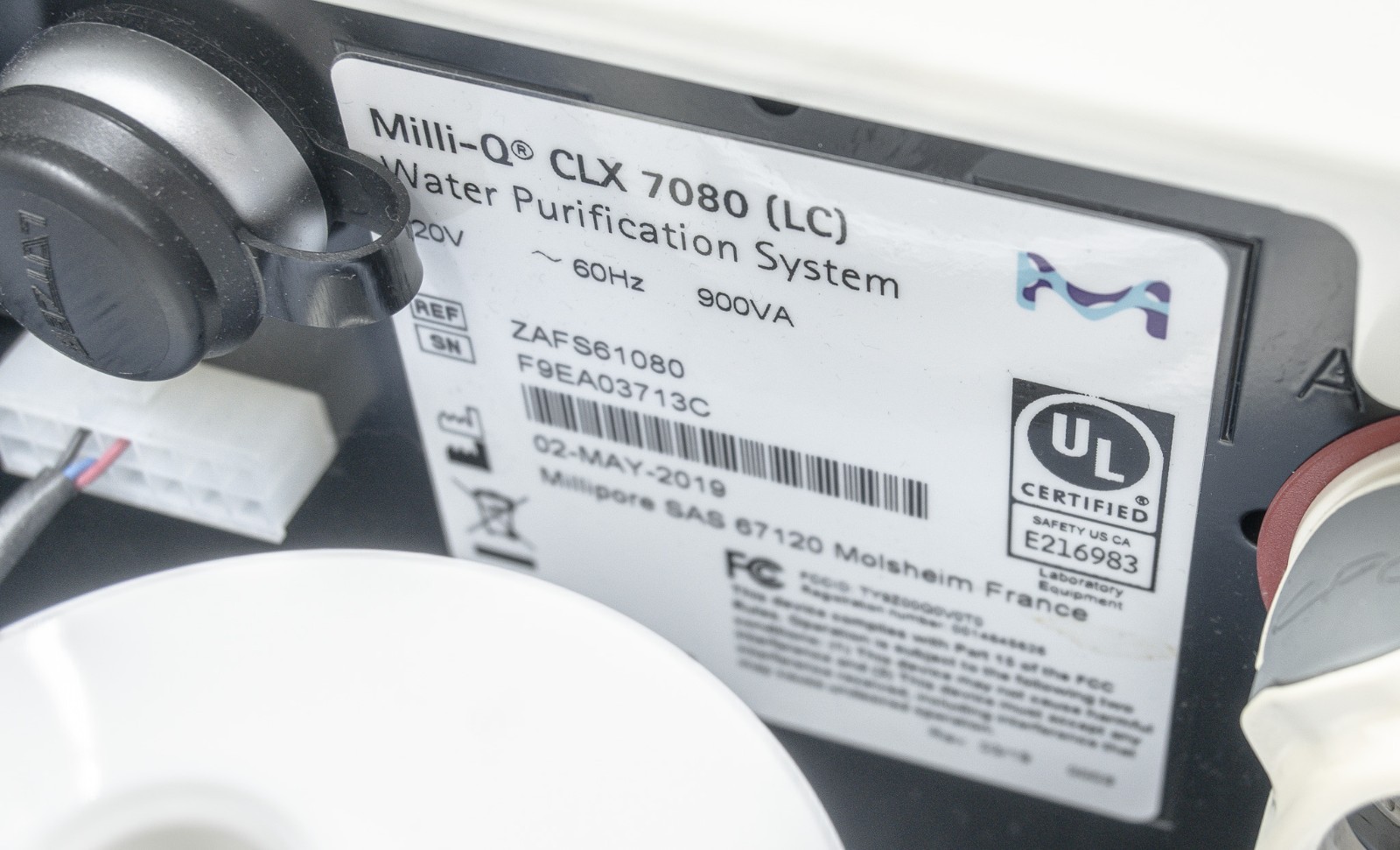 Millipore Milli-Q CLX 7080 Water Purification System ZAFS61080 CLRW - Image 8