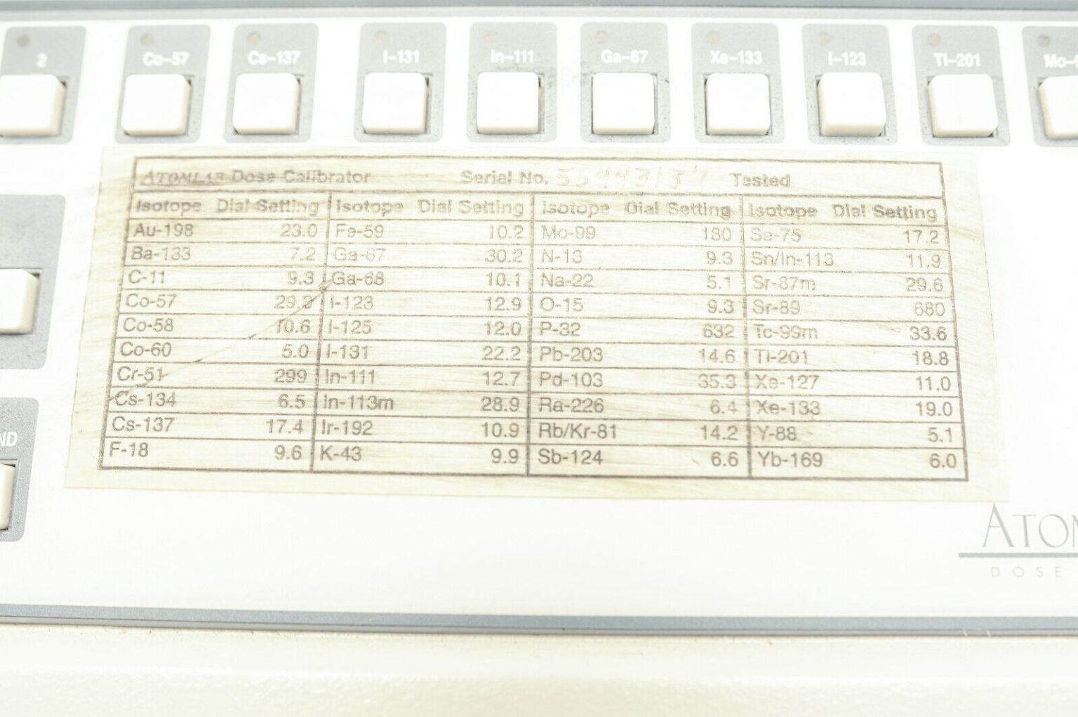 Biodex Atomlab 100 - Pinnacle Medical Equipment