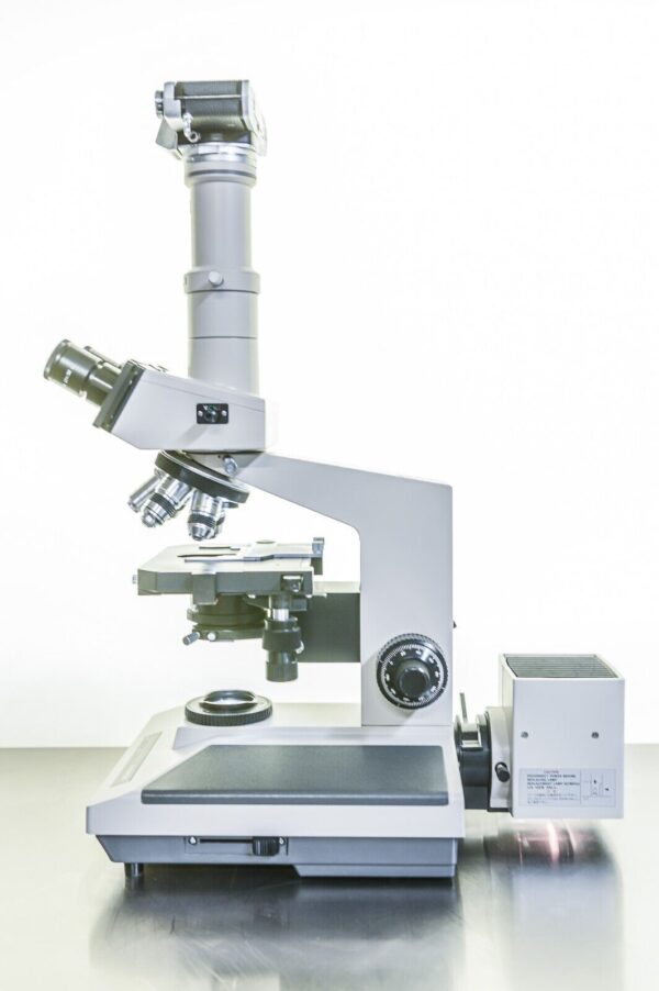 Olympus BH-2 BHS Microscope w/ NC DPLAN FL60, NC SPLAN 40, Leitz NPL 6.3/0.20 - Image 6