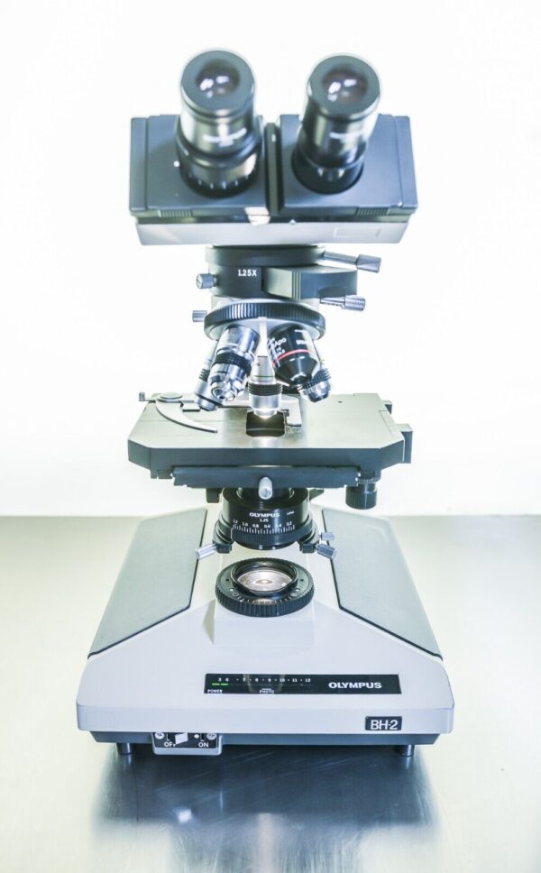 Olympus BH-2 BHS Microscope w/ UPLSAPO4X UPlanSApo 4x/0.16 - Willing to Part Out - Image 2