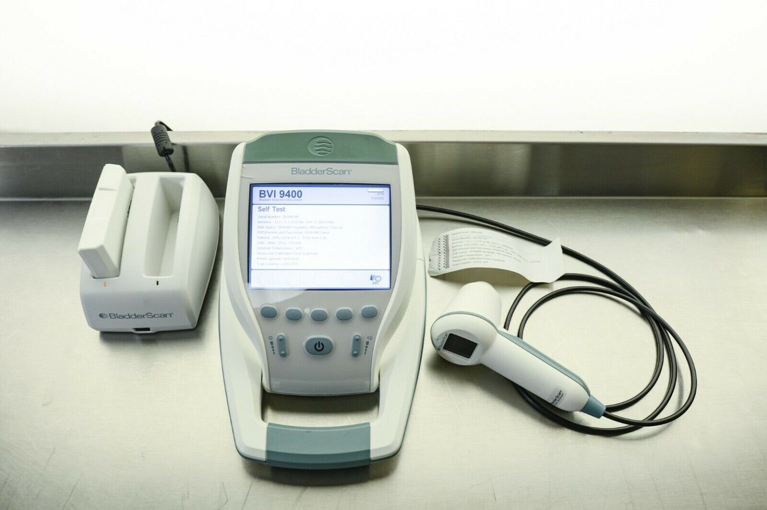 Verathon BVI 9400 Bladder Scanner with Probe, Charger & 2x Batteries