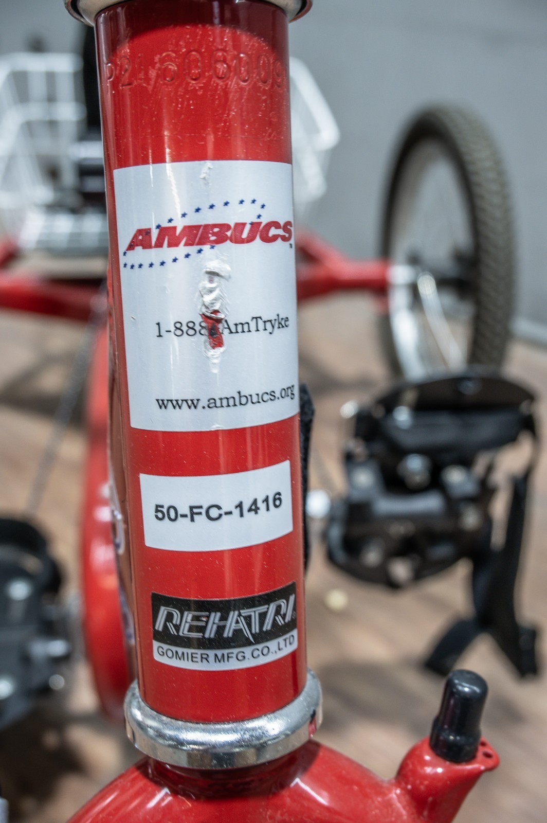 AMBUCS AmTryke ProSeries 1416 Adaptive Therapeutic Tricycle Special Needs Bike - Image 6