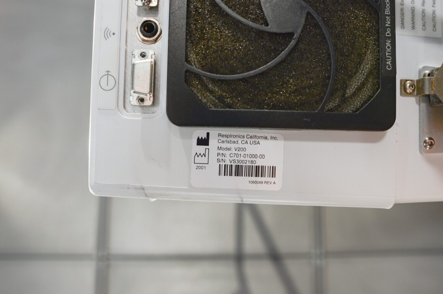 Philips Respironics V200 Esprit Ventilator Pinnacle Medical Equipment