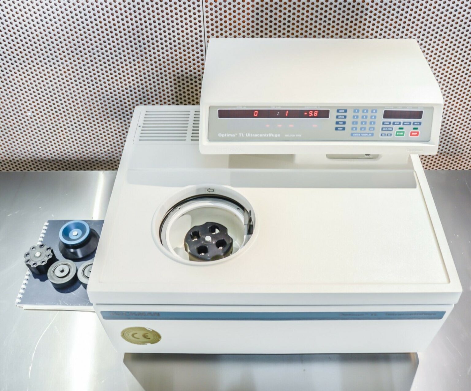 Beckman Optima TL Ultracentrifuge Centrifuge 361548 w/ Rotors Pinnacle Medical Equipment